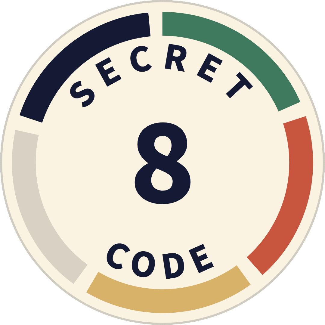 SECRET 8 CODE logo